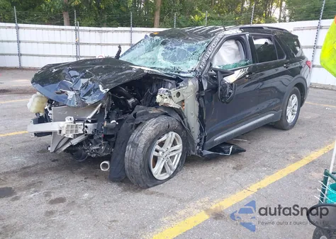 2021 Ford Explorer Xlt z USA, uszkodzony, nr VIN 1FMSK8DH0MGC11385